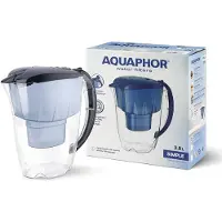 AQUAPHOR Eenvoudige Filterkan 2,8L, Marineblauw - Aqu 516579