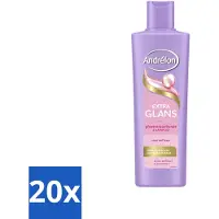 Andrélon 20 x – Shampoo – Extra Glans – 250 ml - Voordeelverpakking - 20 stuks