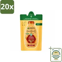Garnier 20 x - Loving Blends - Shampoo Refill - Honing Goud - Beschadigd & Breekbaar Haar - 250 ml - Wasstrips - Honing Shampoo - Haar Herstellen - Beschadigd Haar - Haarbreuk - Gespleten Punten