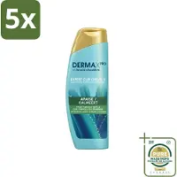 Head & shoulders 5 x - DermaX Pro - Anti-Roos Shampoo - Kalmeert - 470 ml - Wasstrips - Anti-roos Shampoo - Droge Hoofdhuid - Jeuk - Hoofdhuid Verzorging - Kalmerend Shampoo