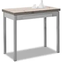 Dripio Klaptafel, tafelblad met laminaat, afwerking in motief "Amundsen", 90x50 cm