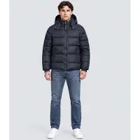 GUESS Gewatteerde jas met metallic afwerking