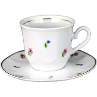 Lubiana Jastra Porseleinen Kop en Schotel Set 200ml
