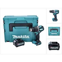 Makita HP 002 GD101 accu-slagboormachine 40 V 64 Nm borstelloos + 1x accu 2,5 Ah + Makpac - zonder oplader