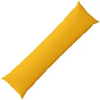 vidaXL Kussensloop HEERLEN Licht Geel 40 x 145 cm Stof