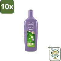 Andrélon 10 x - Iedere Dag - Shampoo - 450 ml - Wasstrips - Shampoo Dagelijks - Haar Verzorging - Fris Haar - Gezond Haar - Zonnebloemextract