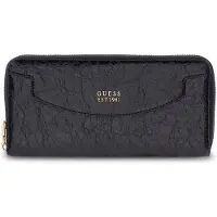 GUESS portemonnee Antonia SLG Zip Around Wallet Black zwart