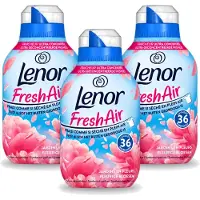 Lenor 3 x - Wasverzachter - Fresh Air - Fleurige Bloesem - 36 Wasbeurten - Voordeelverpakking - 3 stuks