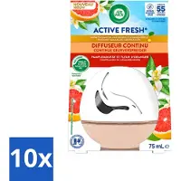Air Wick 10 x Decosphere - Luchtverfrisser - Grapefruit & Oranjebloessem - 75g - Voordeelverpakking - 10 stuks