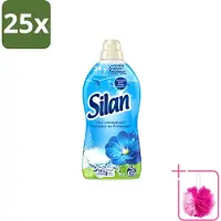 Silan 25 x – Wasverzachter – Classic Blue Fris Lentegevoel – 1144 ml - Bulkverpakking - Wasverzachter - Douchemop - Fris lentegevoel