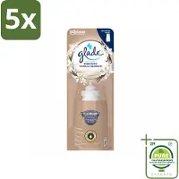 Glade 5 x - Sense & Spray - Romantic Vanillebloesem - 18 ml - Grootverpakking - Vaatwasstrips - Romantische Geur - Geurafgifte - Bewegingssensor - Vanille - Orchidee