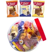Libeert Sensations Sinterklaas mix 38g - 6 chocoladefiguren - Crunchy Speculoos, Crunchy Cookies & Cream en Crunchy Caramel
