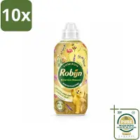 Robijn 10 x – Wasverzachter – Bohemian Blossom – 765 ml - Wasstrips - Wasverzachter - Wasverzachter Bloemig - Wasverzachter Zacht - Wasverzachter Voor Katoen - Wasverzachter Voor Synthetisch