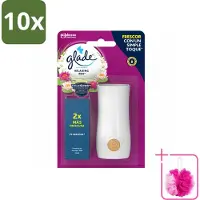 Glade 10 x - Touch & Fresh - Relaxing Zen - 10 ml - Bulkverpakking - Ontspanning - Douchemop - Frisse geur