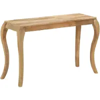 vidaXL Wandtafel 118x38x76 cm massief mangohout