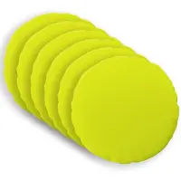 vidaXL Kussensloop 6 st HEERLEN Heldere Groen. Ø 60 cm Polyester