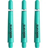 Baumit 3x Neon Turquoise Dart Shafts Polycarbonaat 35mm