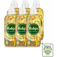 Robijn 6 x – Wasverzachter – Bohemian Blossom – 765 ml - Wasstrips - Wasverzachter - Wasverzachter Bloemig - Wasverzachter Zacht - Wasverzachter Voor Katoen - Wasverzachter Voor Synthetisch
