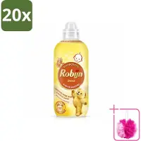 Robijn 20 x – Wasverzachter – Zwitsalgeur – 765 ml - Bulkverpakking - Wasverzachter - Douchemop - Babygeur