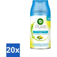 Air Wick 20 x Freshmatic - Luchtverfrisser Navulling - Pure Essentiële Oliën Verfrissend - 250ml - Voordeelverpakking - 20 stuks