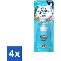 Glade 4 x - Sense & Spray - Ocean Adventure - 18 ml - Frisse Geur - Zeegeur - Citrusgeur - Bloementon - Geurverspreider