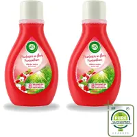 Air Wick 2 x – Luchtverfrisser – Actieve Wiek Framboos & Bloesem – 375 ml - Grootverpakking - Vaatwasstrips - Luchtverfrisser - Geur - Framboos En Bloesem - Actieve Wiek - Geurverspreiding