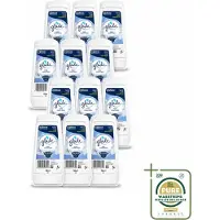 Glade 12 x - Gel - Pure Clean Linen - 150 g - Wasstrips - Luchtverfrisser Gel - Frisse Geur - Linnengeur - Geurverspreider - Geur In Huis