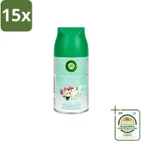 Air Wick 15 x – Navulling – Freshmatic Jasmijn & Appelbloesem – 250 ml - Wasstrips - Lentedauw - Geur - Geurverspreiding - Geurneutralisatie - Parfum
