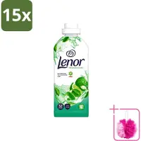 Lenor 15 x – Wasverzachter – Freshness Guard – 32 Wasbeurten – 800 ml - Bulkverpakking - Wasverzachter - Douchemop - Frisheid