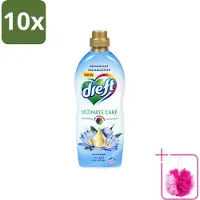 Dreft 10 x - Wasverzachter - Gekleurde Was - Blauwe Droom - Anti-Veroudering - 40 Wasbeurten - Bulkverpakking - Wasverzachter - Douchemop - Anti-aging