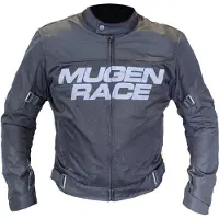 MUGENRACE Sunny Zwarte Textieljas Maat 4XL