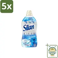 Silan 5 x – Wasverzachter – Fresh Control Cool Fresh – 1056 ml - Wasstrips - Wasverzachter - Frisheid - Kleding Verzachten - Koele Geur - Wasgoed Verzorgen