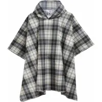Barbour Poncho Women Portree Tartan Light Birchwood Dress Tartan-One-size