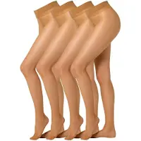 Camano Fijne panty bruin