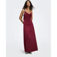 ONLY -jdyines Lange Jurk Dames Rood Xxl