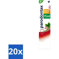 Parodontax 20 x - Tandpasta - Herbal Twist - Ginger & Mint - 75ml - Voordeelverpakking - 20 stuks