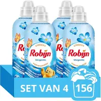 Robijn 4x Wasverzachter Morgenfris 39 Wasbeurten 780 ml