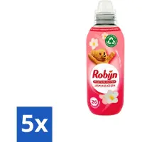Robijn 5 x – Wasverzachter – Jasmijn Bloesem – 650 ml - Voordeelverpakking - 5 stuks