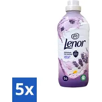 Lenor 5 x – Wasverzachter – Lavender & Kamille – 56 Wasbeurten – 1176 ml - Voordeelverpakking - 5 stuks