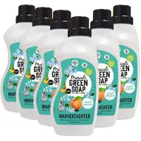 Marcel's Green Soap Wasverzachter - Perzik & Jasmijn - 6 x 750ml - 180 wasbeurten