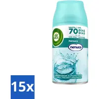 Air Wick 15 x - Luchtverfrisser Navulling - Nenuco - Automatische Spray - 250 ml - Voordeelverpakking - 15 stuks