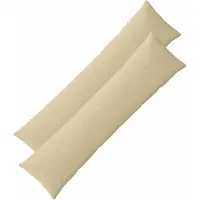 vidaXL Kussensloop 2 st ALMELO Grijs Groen 40 x 145 cm corduroy