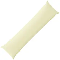 vidaXL Kussensloop HEERLEN Crèmekleurig 40 x 145 cm Polyester