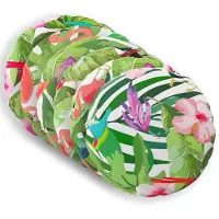vidaXL Kussensloop 6 st HEERLEN Meerkleurig Diam. 30 cm Polyester