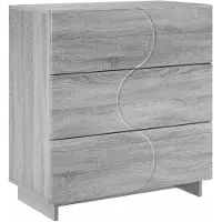 vidaXL Dressoir Grijs Sonoma 70 x 38 x 75 cm Bewerkt hout