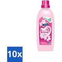 At Home 10 x - Wash - Wasverzachter - Pink Secrets - 20 Wasbeurten - Voordeelverpakking - 10 stuks
