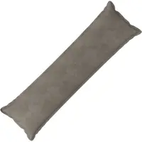 vidaXL Kussensloop HOUTEN Lichtgrijs 40 x 145 cm Fluweel
