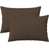 vidaXL Kussensloop 2 st HEERLEN Taupe 50 x 80 cm Stof
