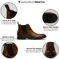 Windsor Smith Windsorsmith Zwart Leren Chelsea Enkellaarzen - Sergio