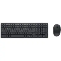 Dell | Draadloos toetsenbord en muis | KM555 | Toetsenbord- en muisset | Draadloos | Estisch (QWERTY) | Zwart | 2,4 GHz